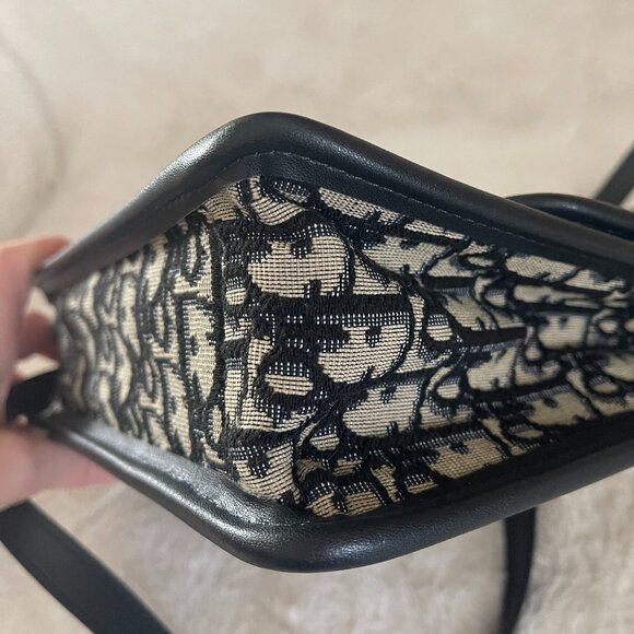 Christian Dior Montaigne 30 Oblique Jacquard Canvas Blue - Picture 5 of 14